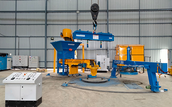 Vertical Casting Concrete Pipe Machine Manufacturer, Exporter and Supplier in India