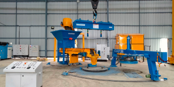 Concrete Pipe Making Machines : CAP 150, CAP 200