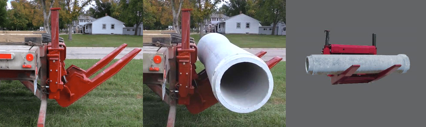 Pipe Master : Concrete Pipe Unloader